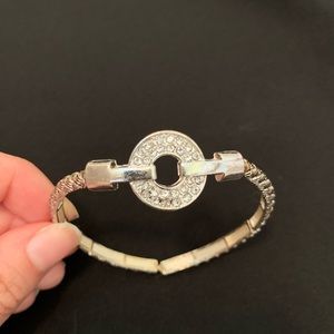 Silver Circle Bracelet